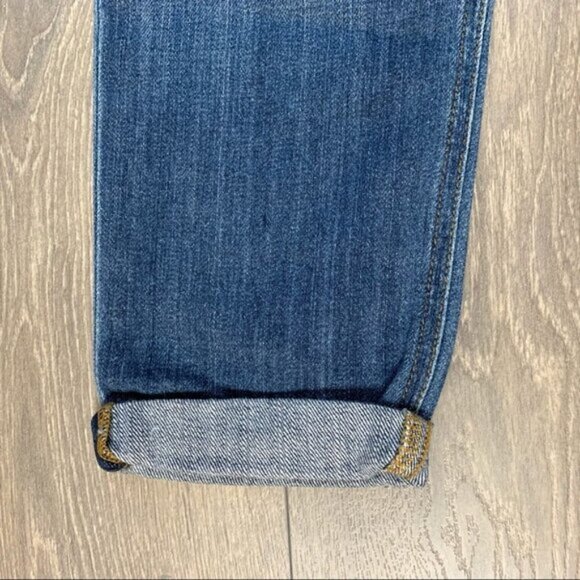 Revolve Joe's Jeans Jeans Straight leg Billie Slim Crop Distressed Denim Size 26 - Picture 8 of 15